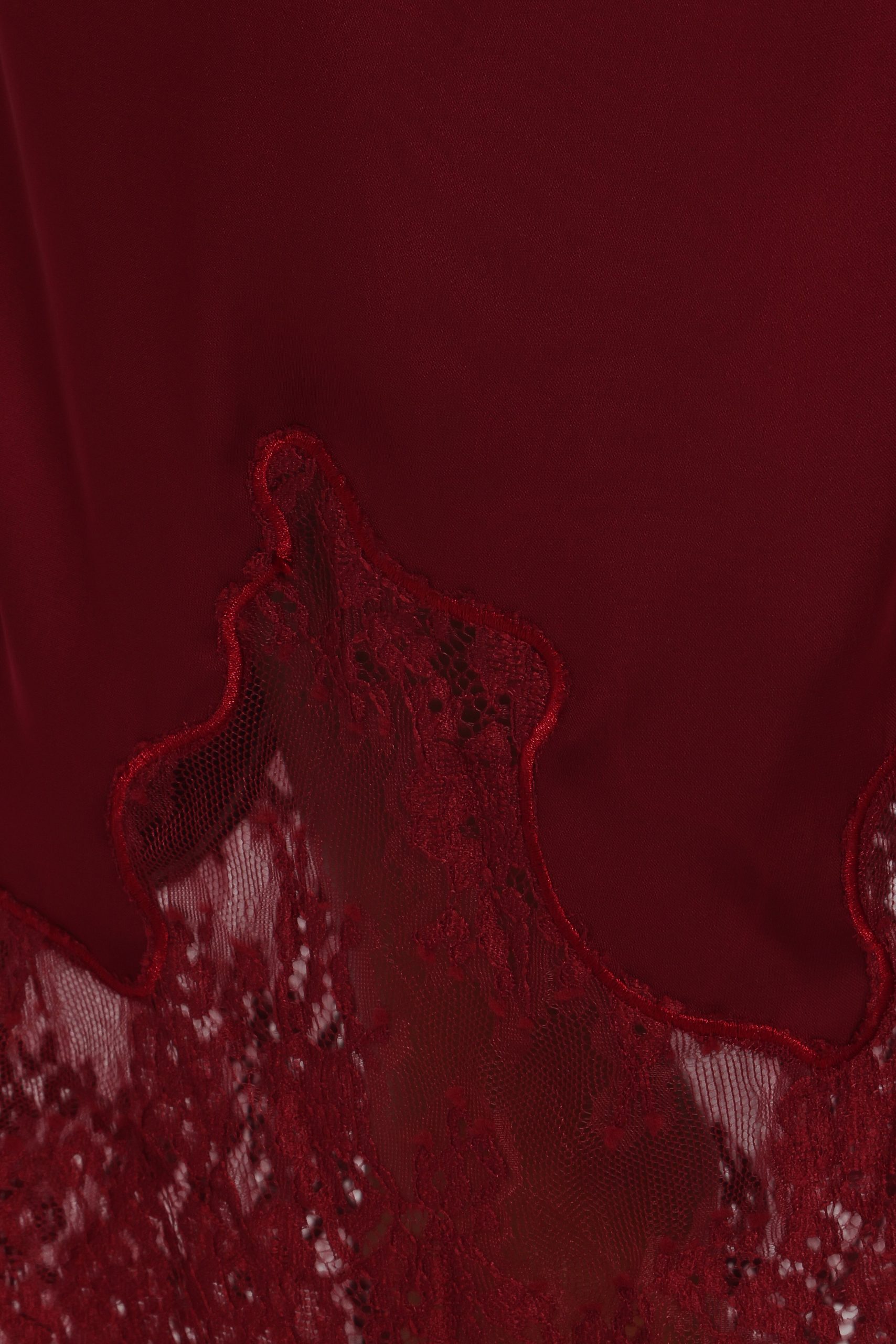 Viola Drawstring Wide Leg Pant - Wine - Image 6