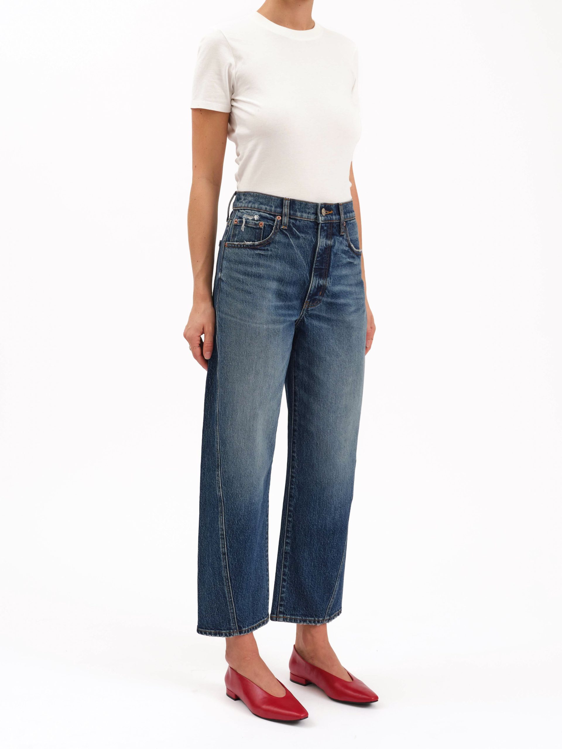 Westward Barrel Leg Jean - Authentic - Image 5