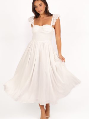 Webster Midi Dress - Off White