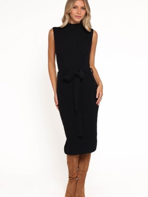 Wembley Midi Dress - Black