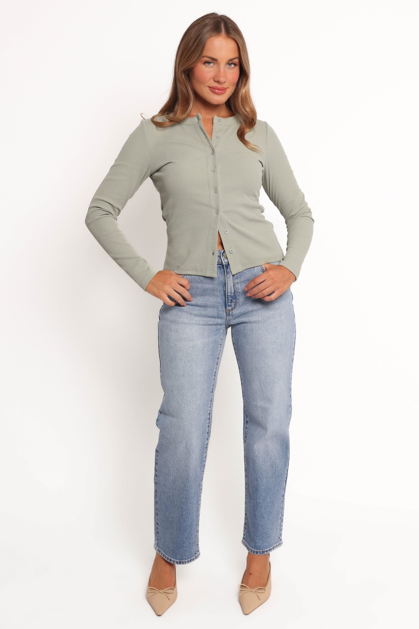 Abrand Mid Straight Jeans - Felicia - Image 2