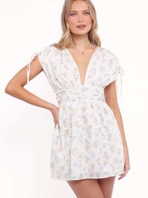 Wendi Ruffle Mini Dress - Floral