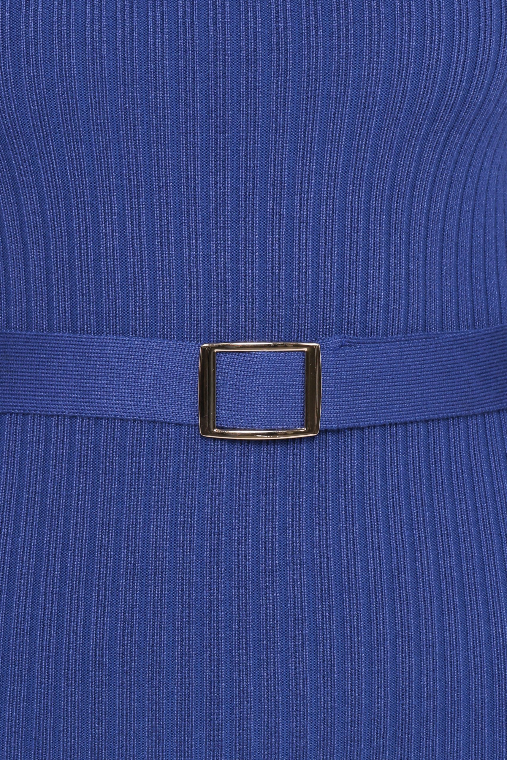 Wilda Long Sleeve Mini Dress - Navy - Image 6