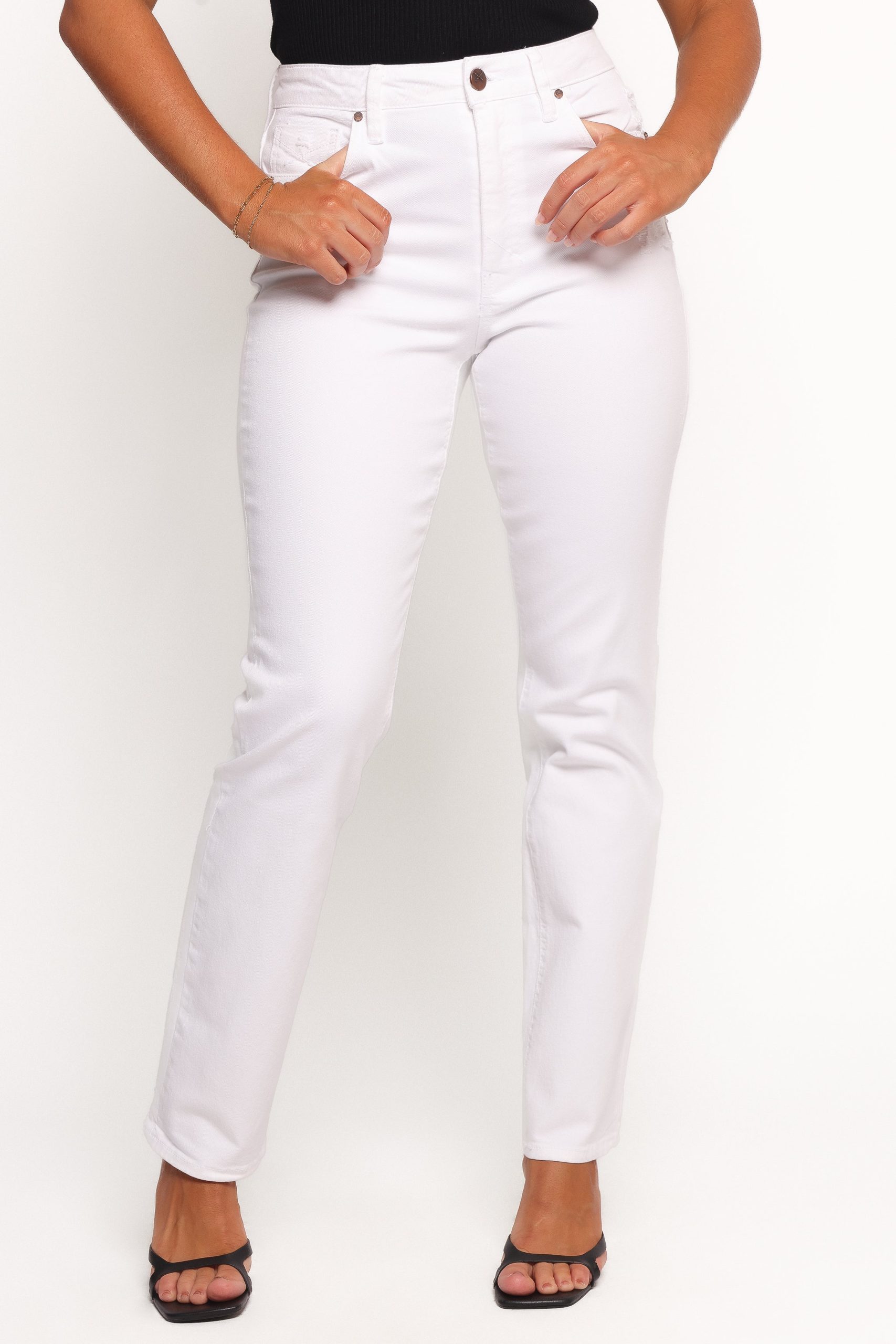 Willa High Rise Straight Leg Jeans - Halo - Image 2