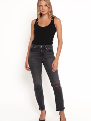 Willa High Rise Straight Leg Jeans - Riot