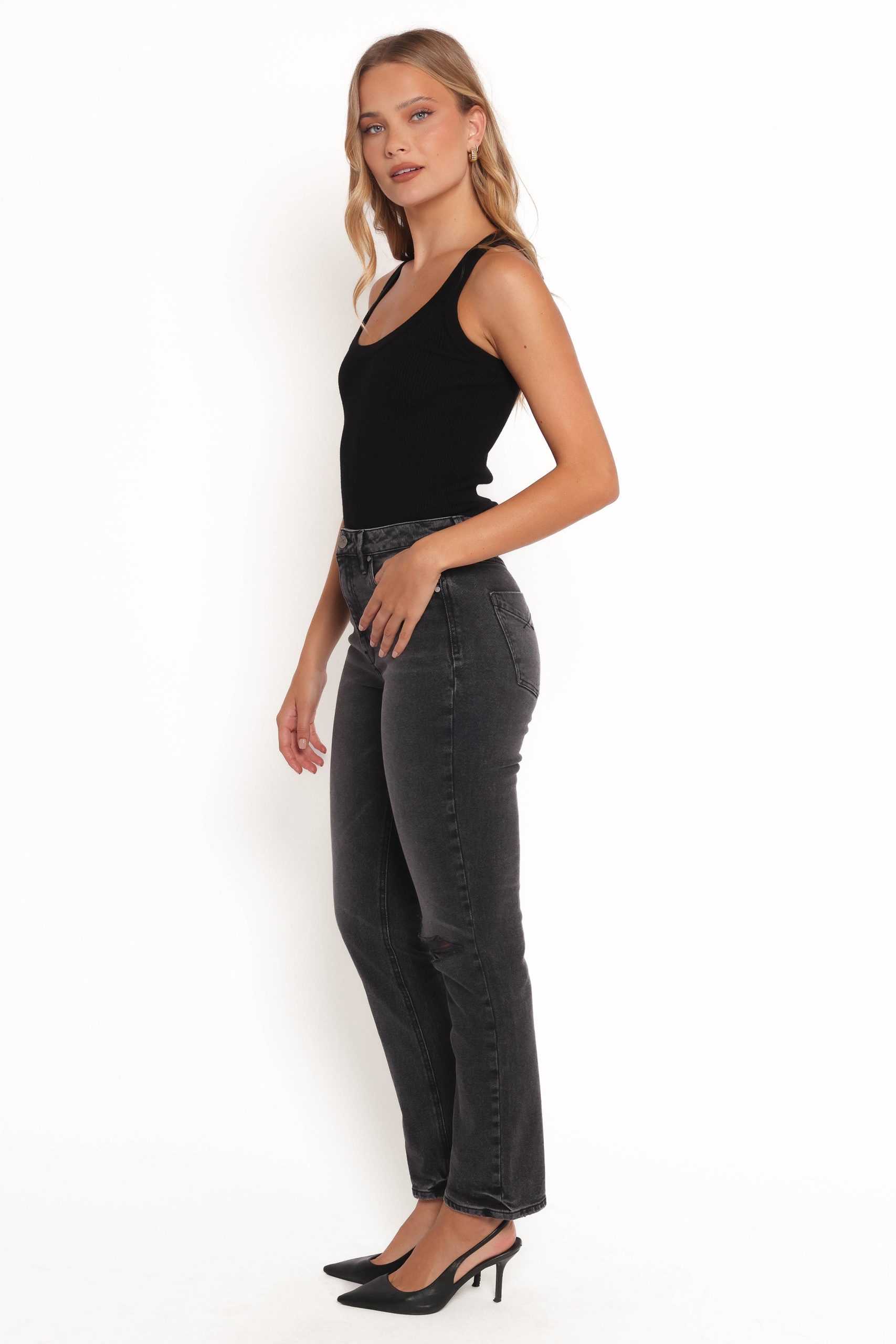Willa High Rise Straight Leg Jeans - Riot - Image 3