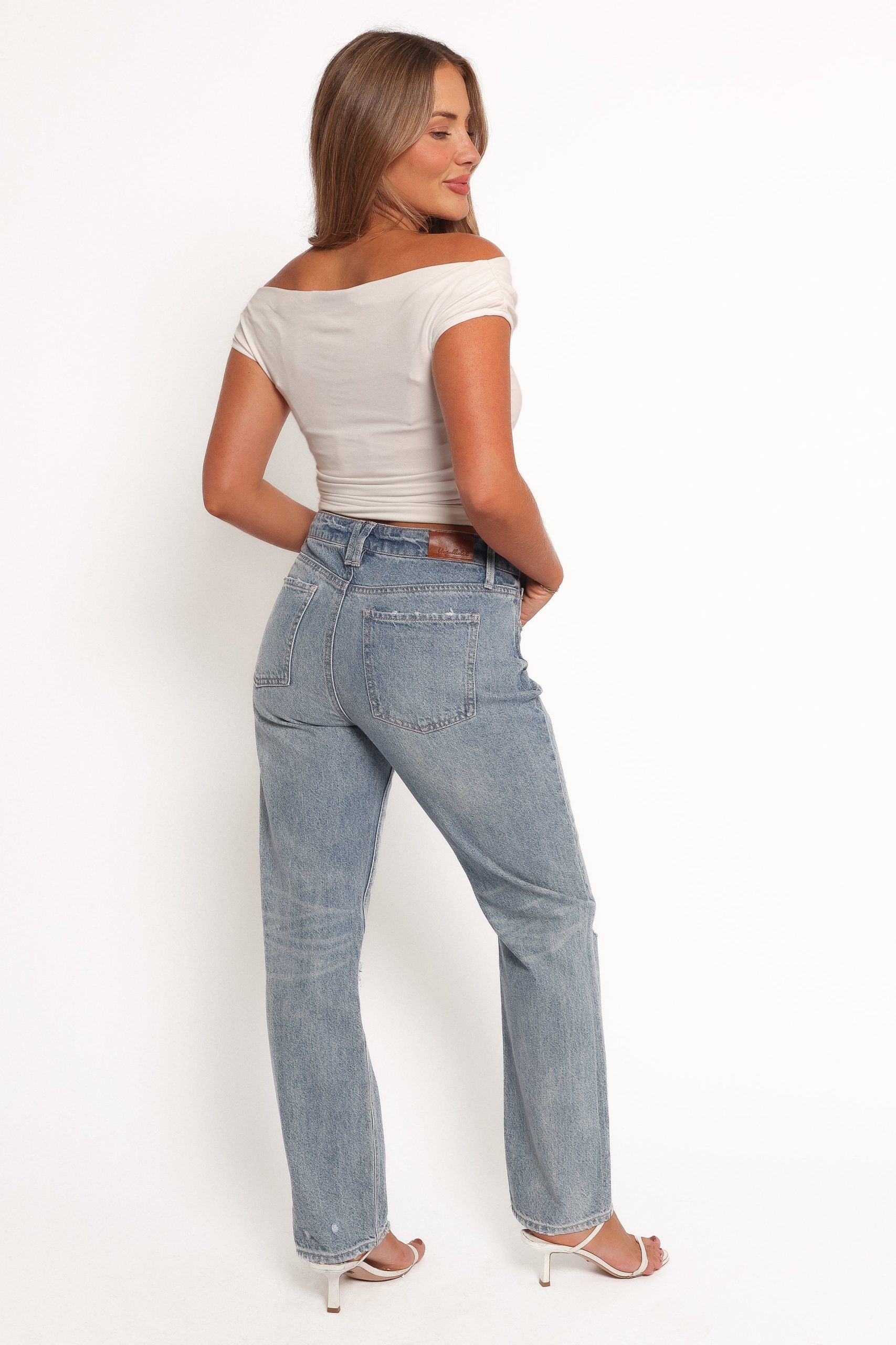 Willa High Rise Straight Leg Jeans - Rogue - Image 5