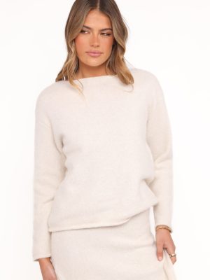 Willis Knitted Top - Cream