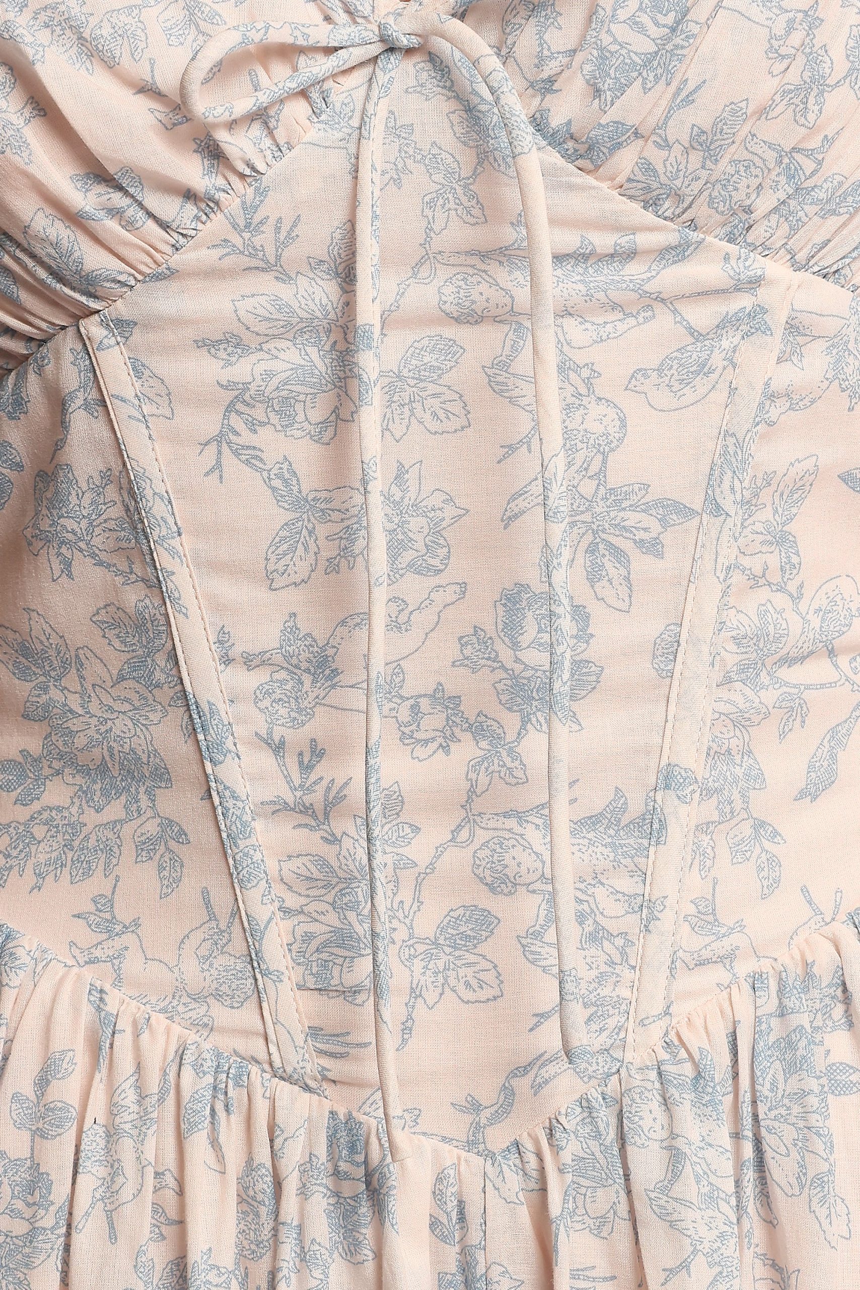 Wrenna Maxi Dress - Blue - Image 6