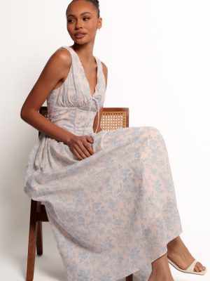 Wrenna Maxi Dress - Blue