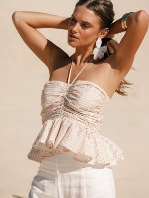 Yulia Top - Wave Stripe