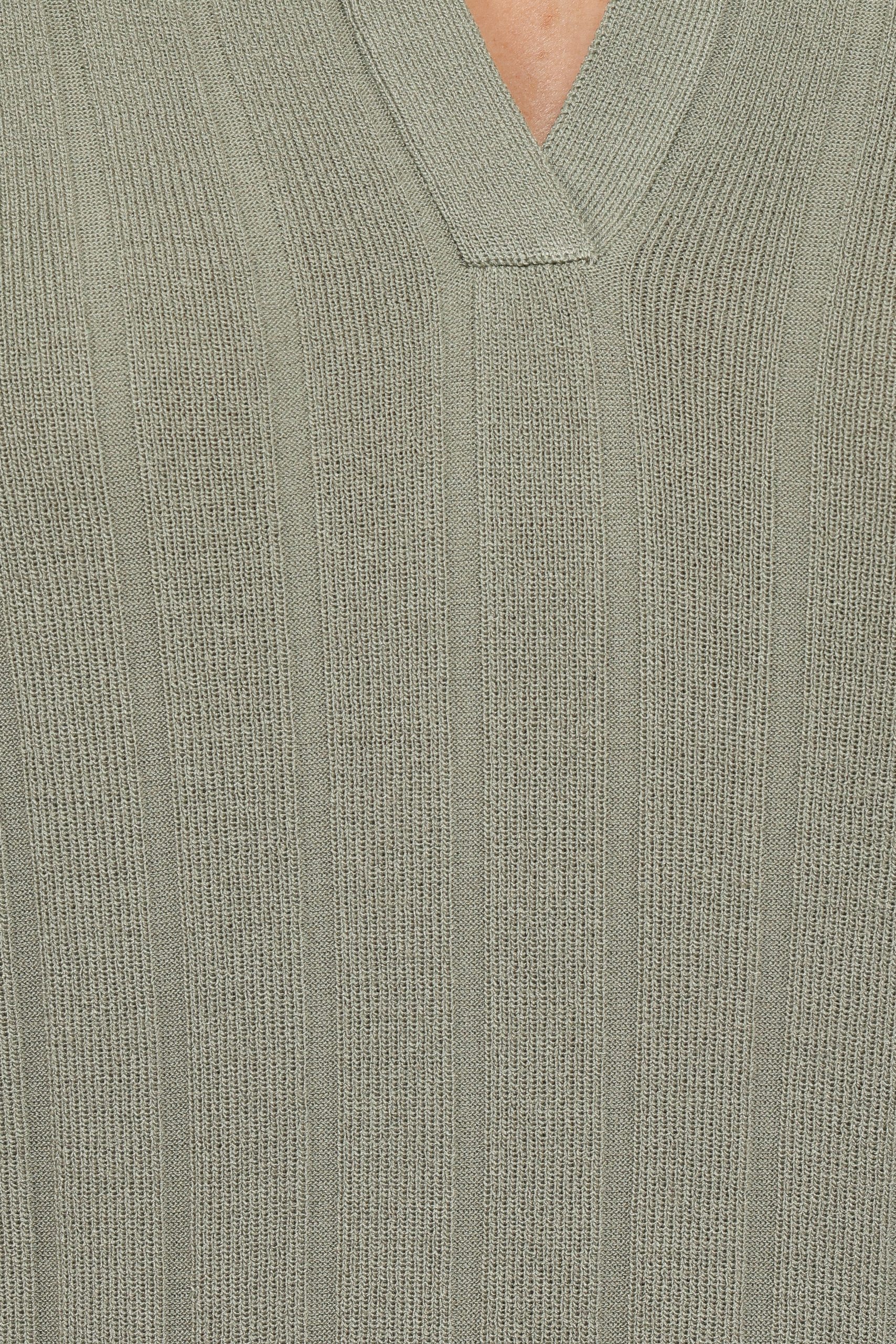 Yulissa Wide Ribbed Pant Set - Khaki Green - Image 7