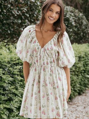 Zadie Mini Dress - Light Green