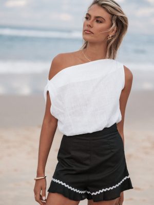 Sloane Short - Black White