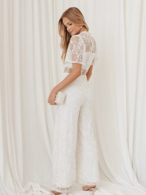 Zina Jumpsuit - Ivory