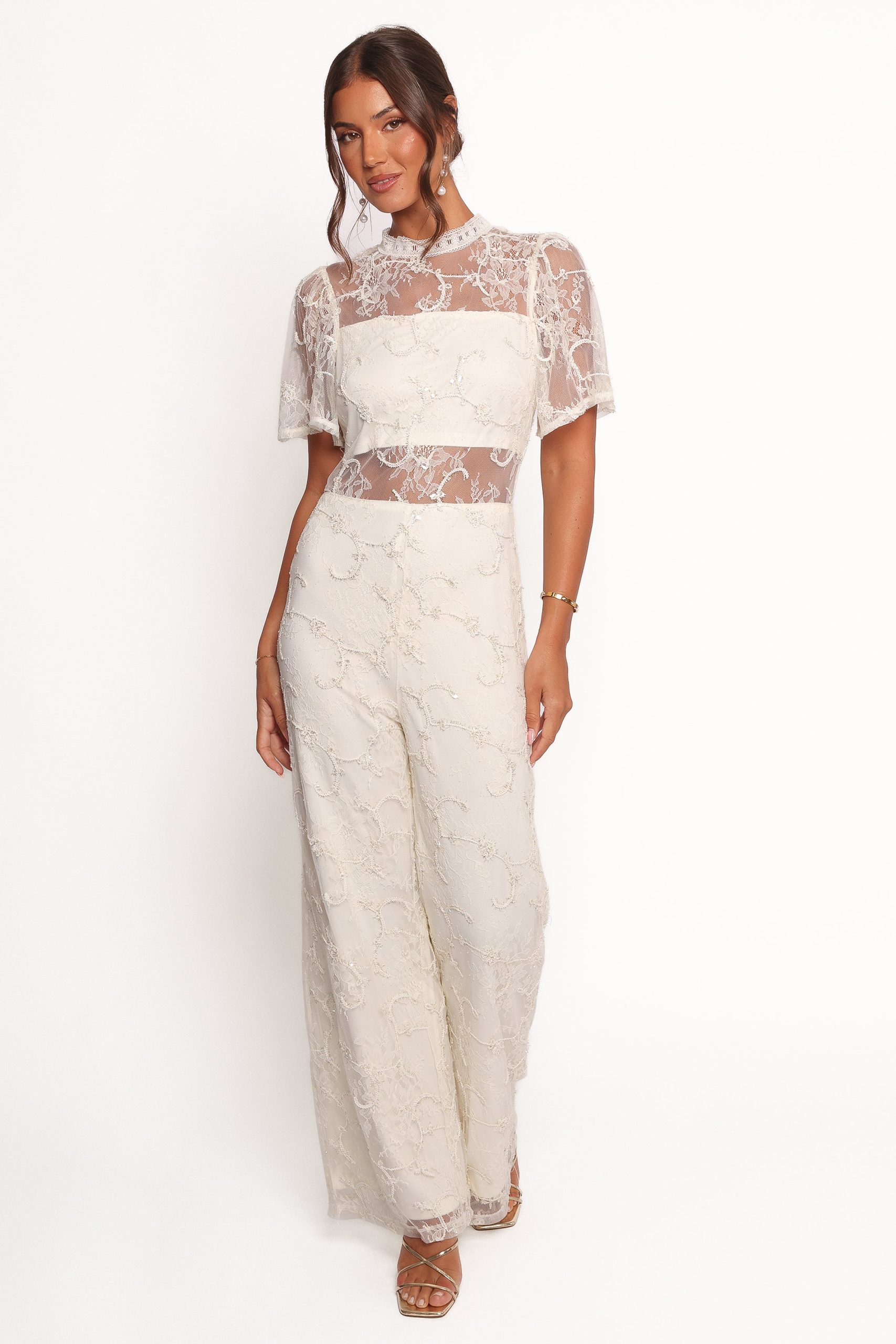 Zina Jumpsuit - Ivory - Image 2