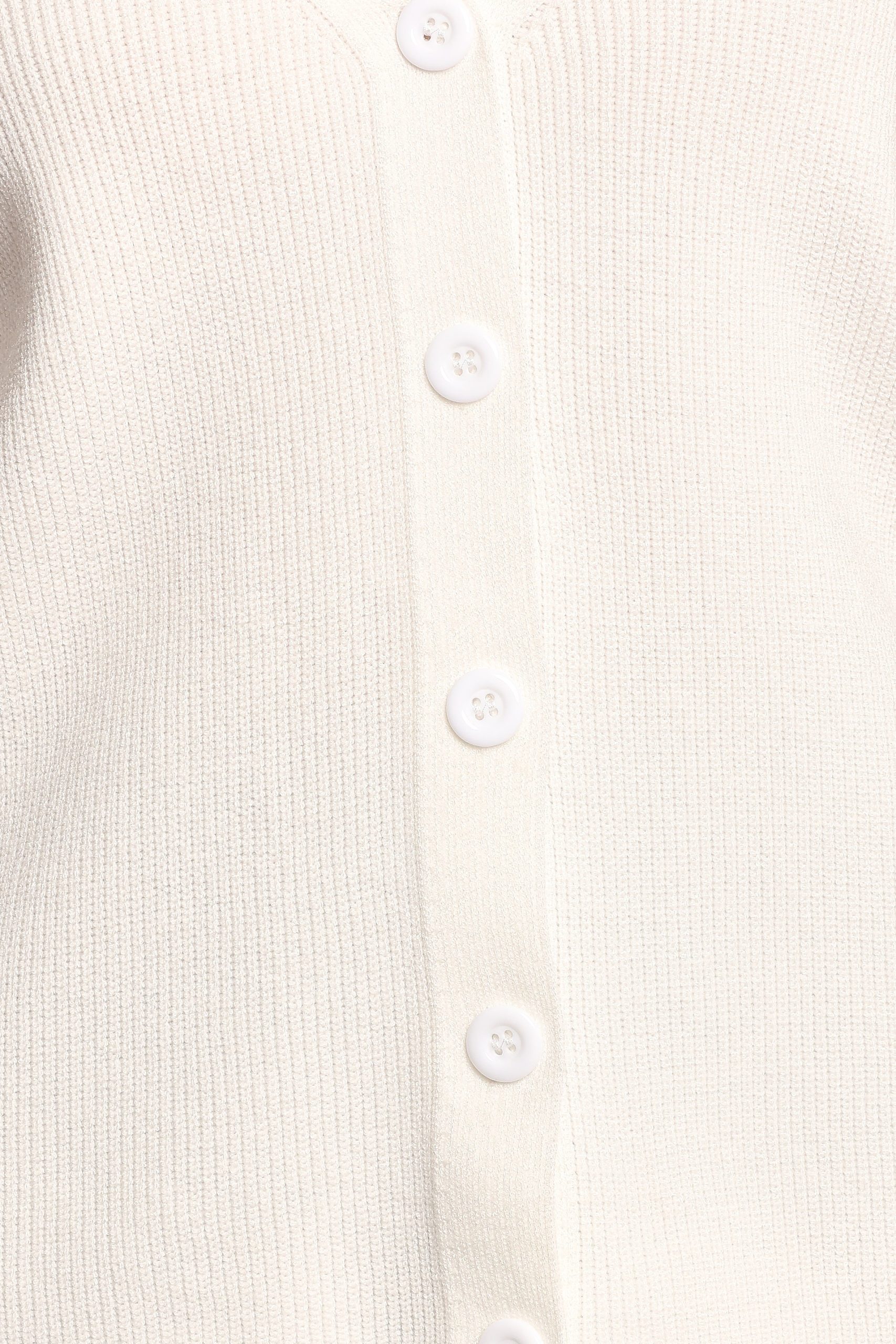 Zocco Long Sleeve Knit Top - Cream - Image 8