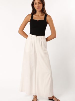 Colleen Pant - White