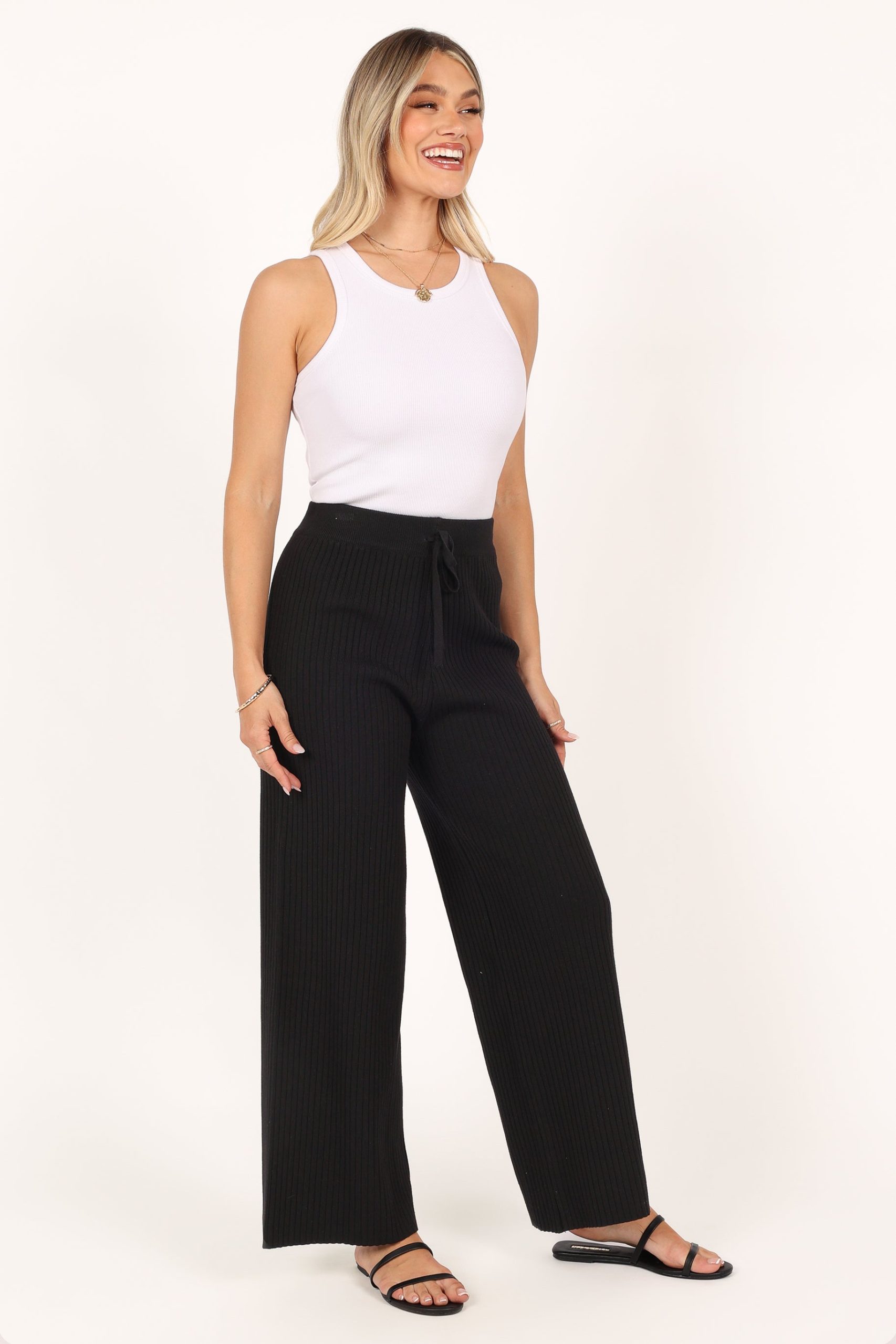Pyrus Knit Pant - Black - Image 5