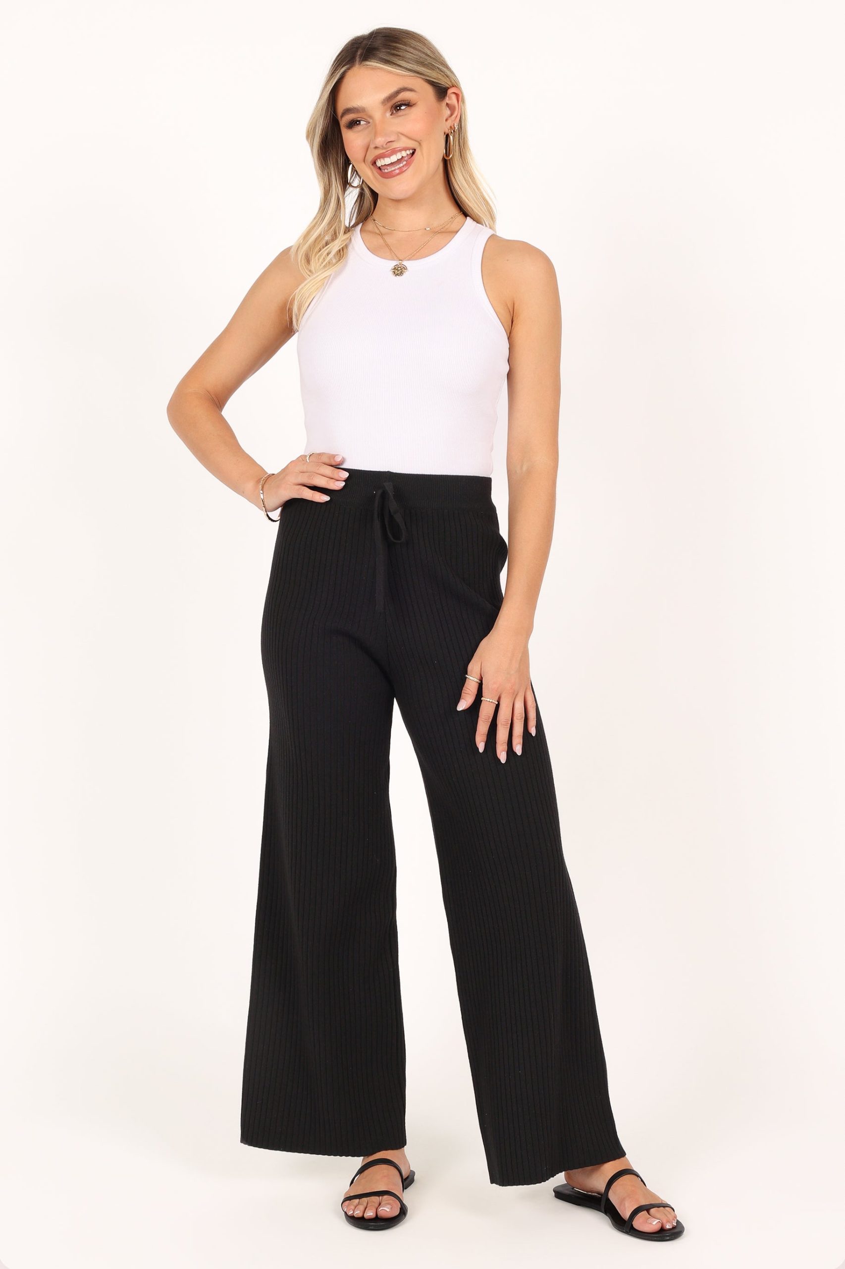 Pyrus Knit Pant - Black - Image 11