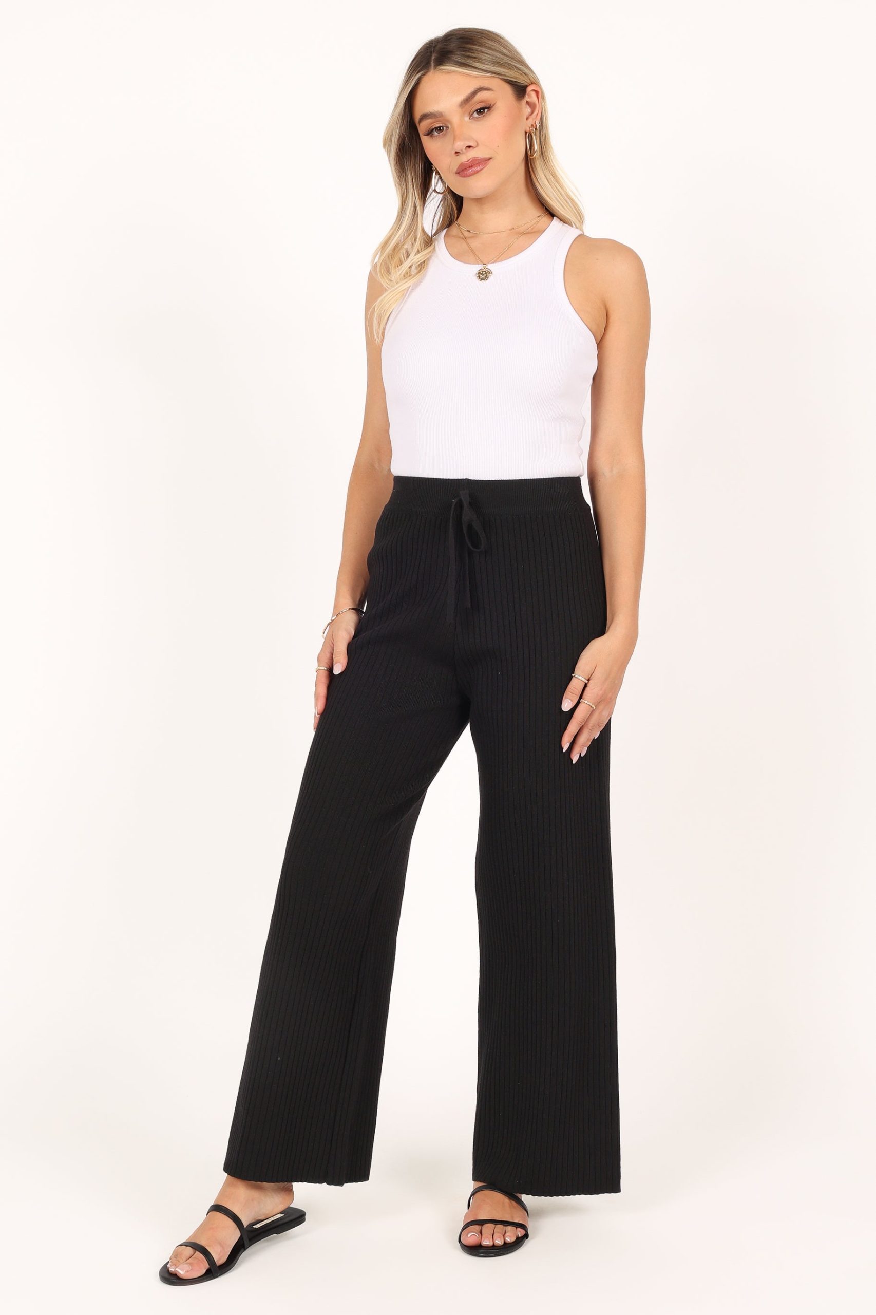 Pyrus Knit Pant - Black - Image 2