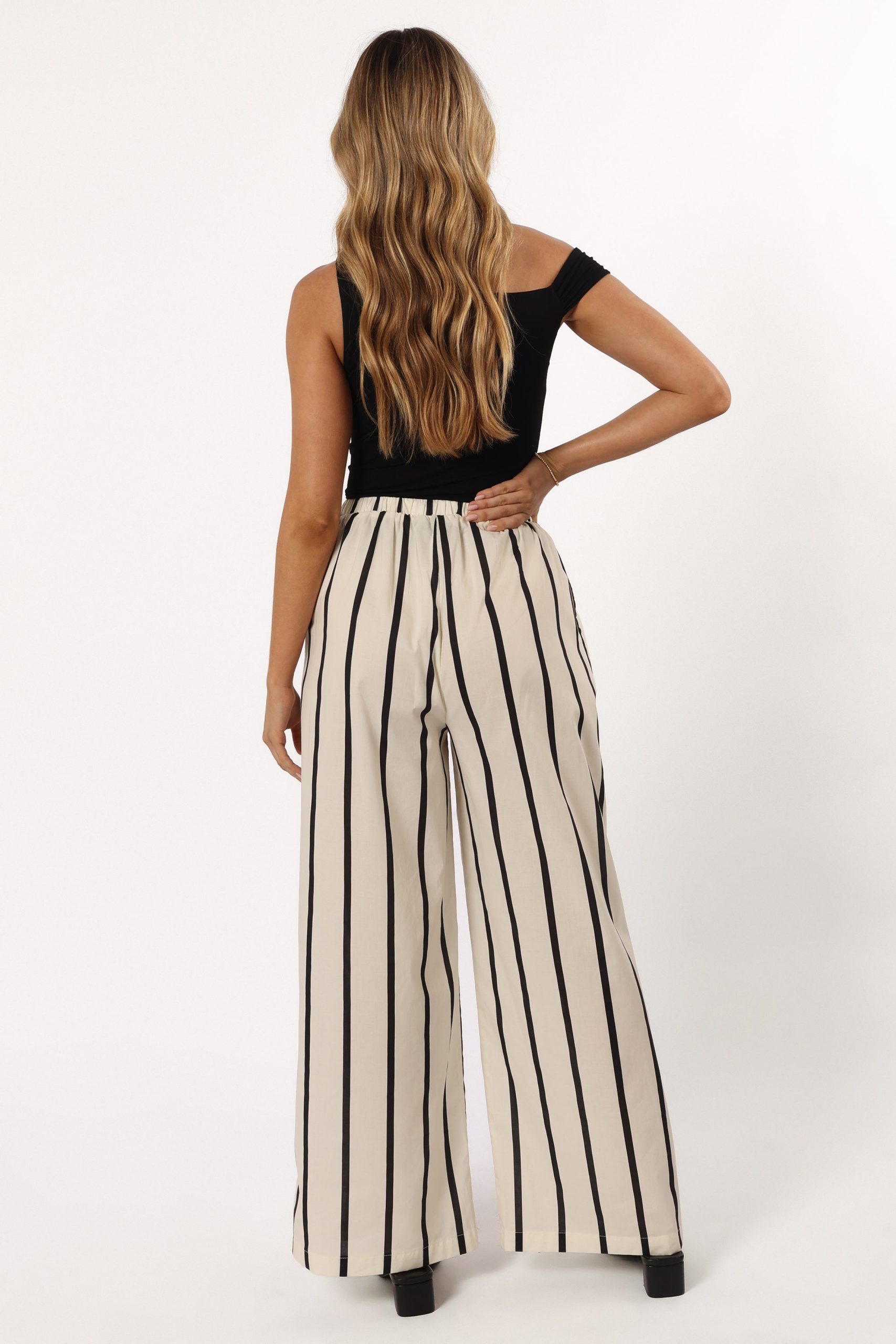 Silvia Pant - Cream Stripe - Image 7