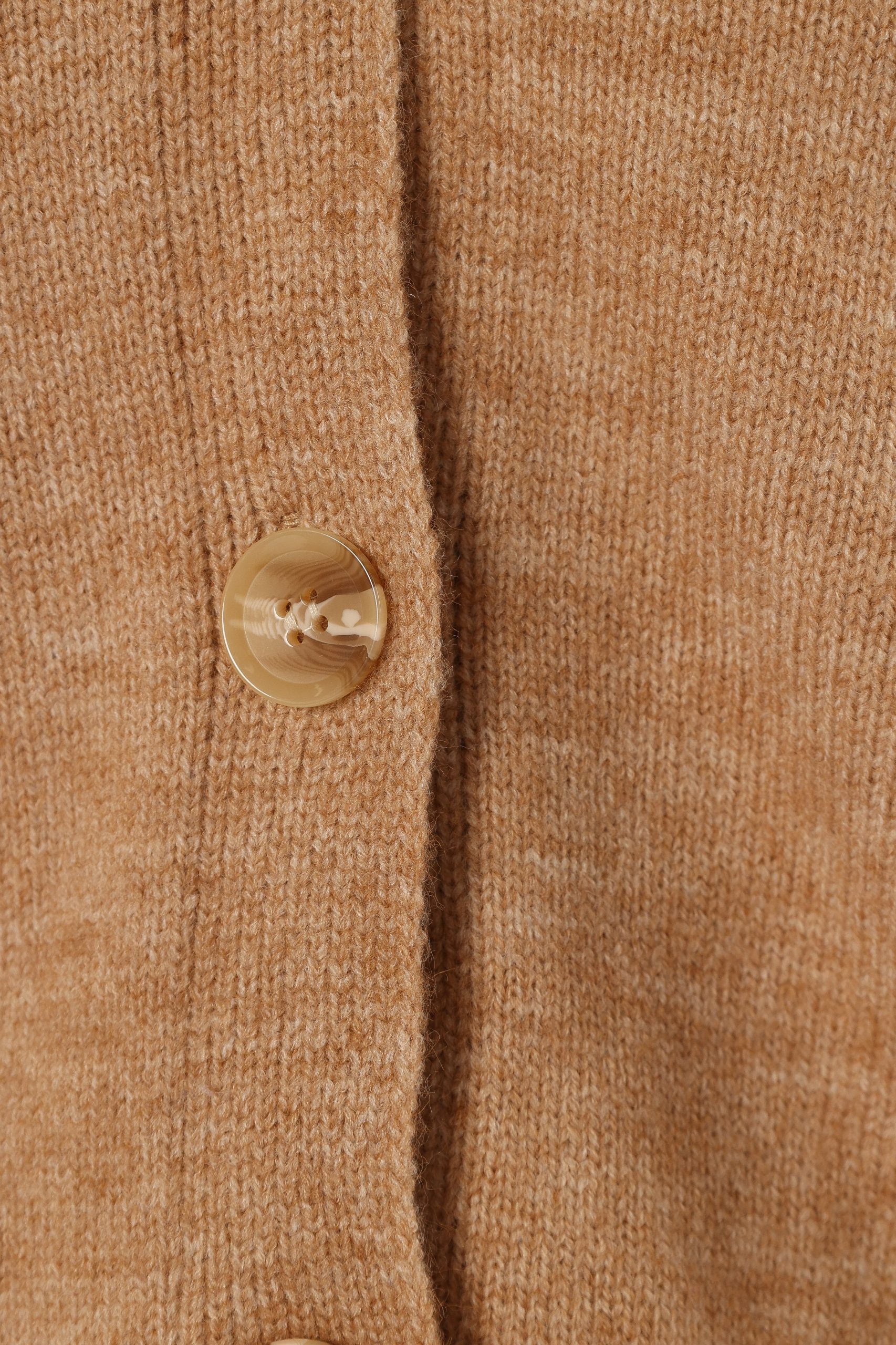 Isabel Button Front Cardigan - Beige - Image 11