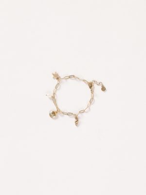 Alice Charm Bracelet - Gold