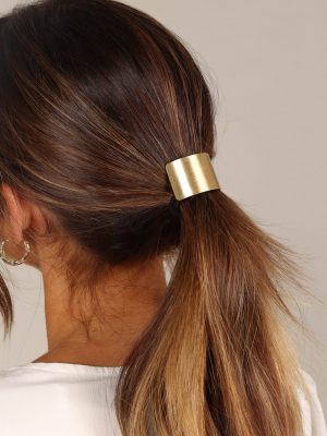 Aria Hair Cuff - Gold