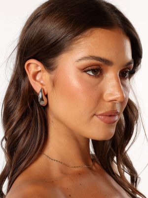 Bubble Earrings - Silver