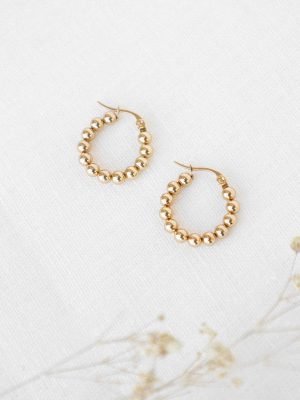 Chloe Hoop Earrings - Gold