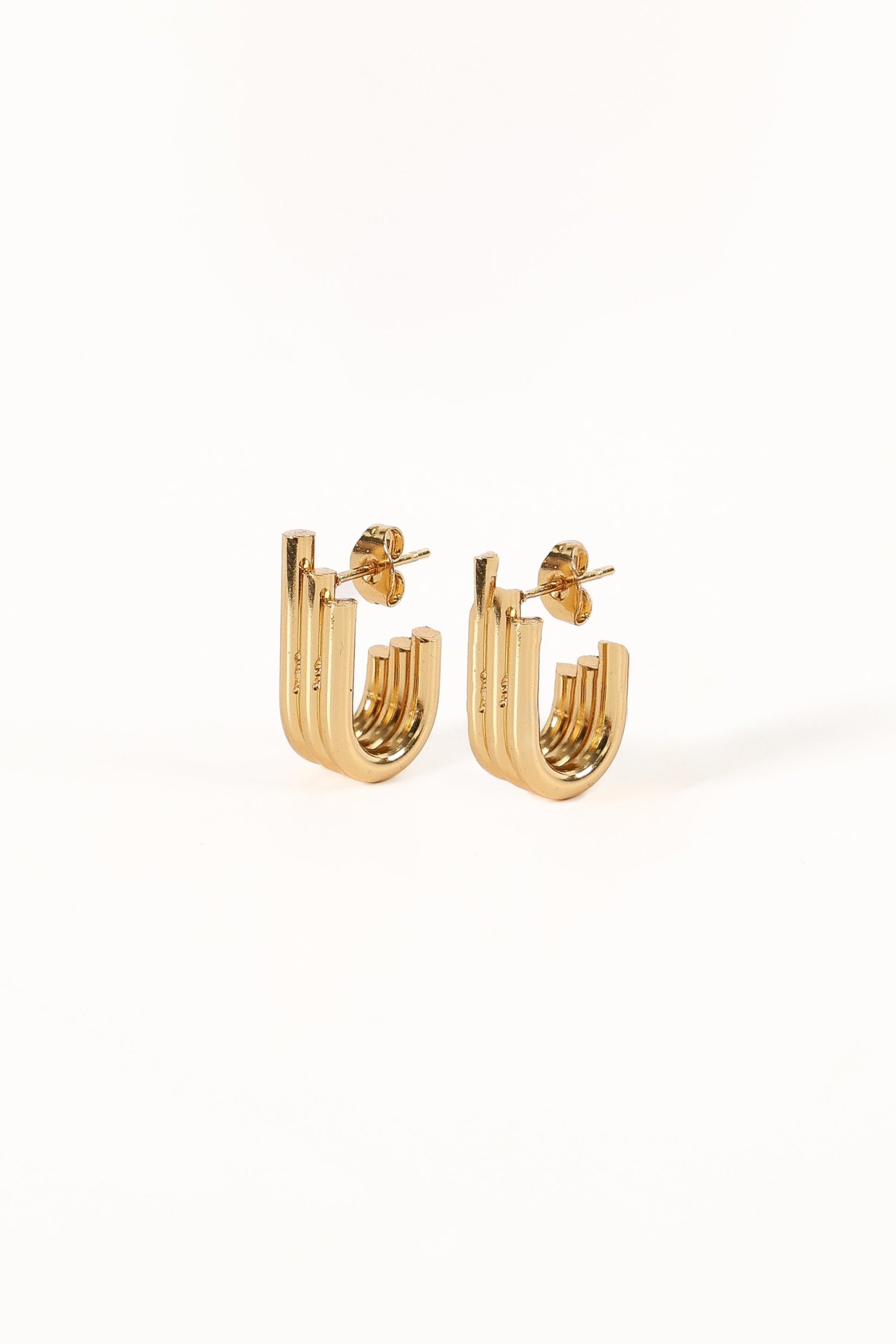 Emily Earrings - Gold - Image 2