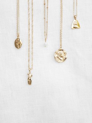 Enchante 5 Layer Necklace Set - Gold
