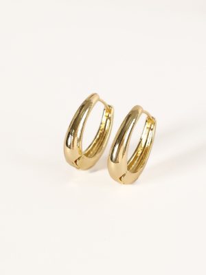 Farrow Loop Earrings - Gold