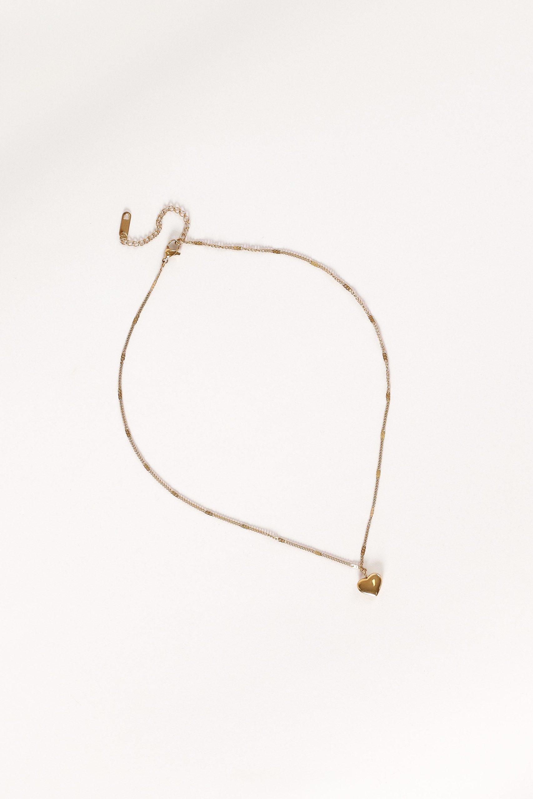 Fay Heart Shaped Necklace - Gold - Image 2