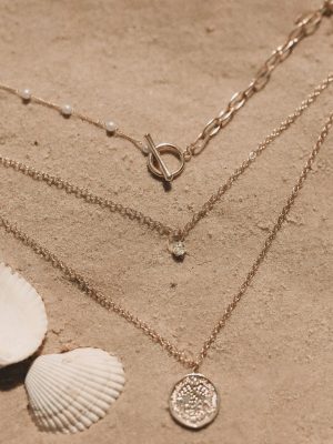 Faye Layered Necklace - Gold