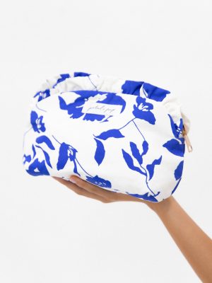 Floral Zip Pouch - Blue Floral