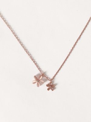 Hana Floral Necklace - Gold