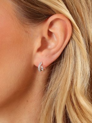 Jordyn Earrings - Silver