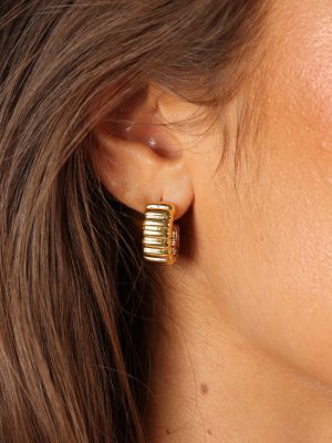 Katy Earrings - Gold