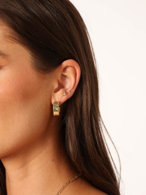 Marley Hoop Earrings - Gold