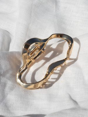Morrow Hair Clip - Gold