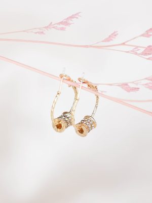 Sydney Delicate Hoop Earrings - Gold