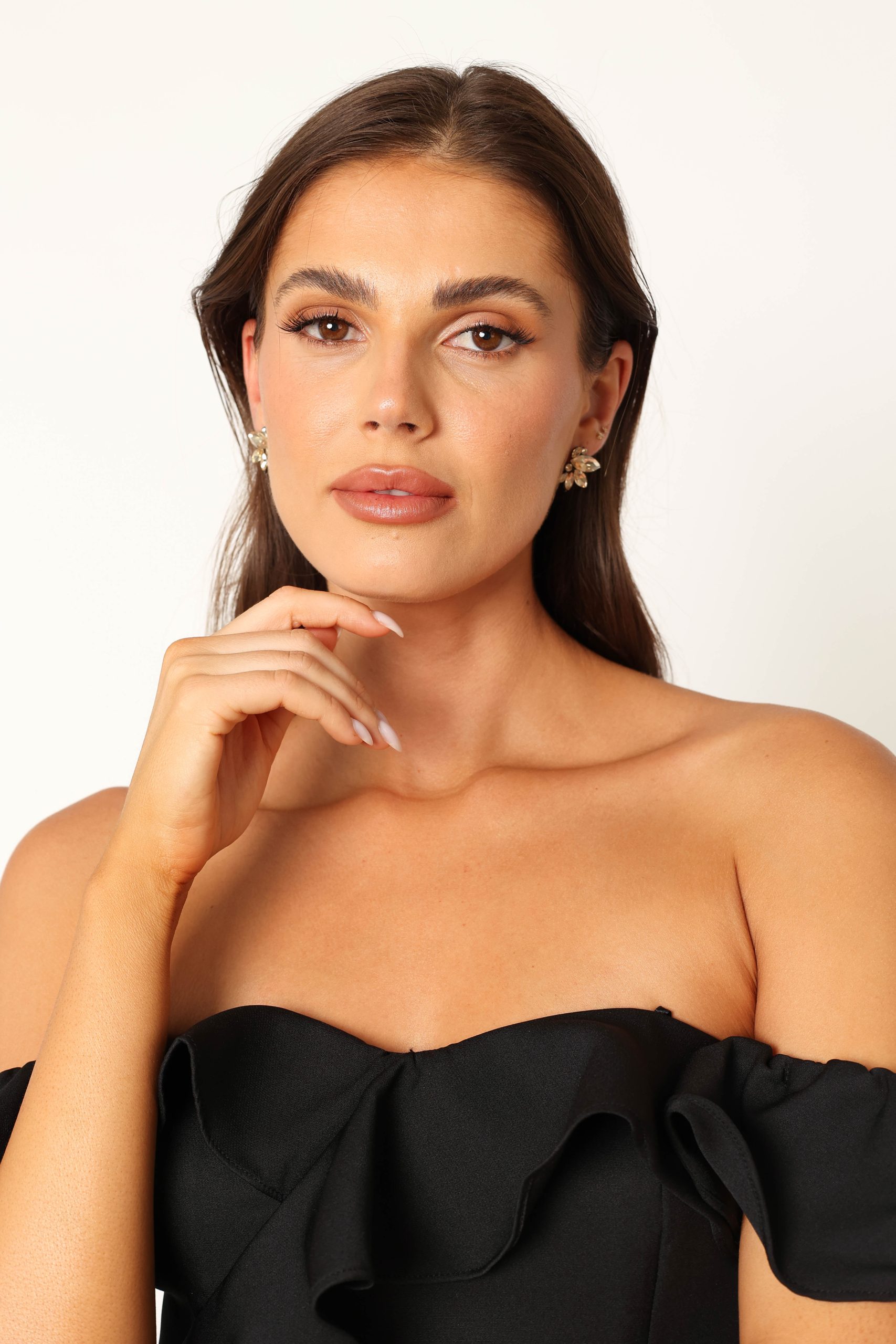 Talon Statement Earrings - Gold - Image 3