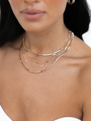 Venia Multi Layered Necklace - Gold