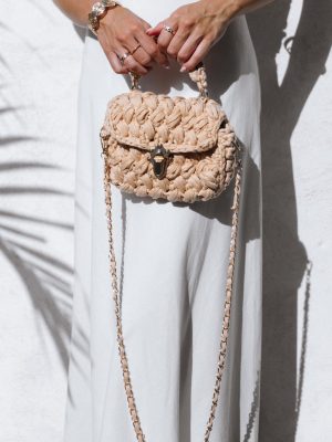 Veve Hand Woven Bag - Natural