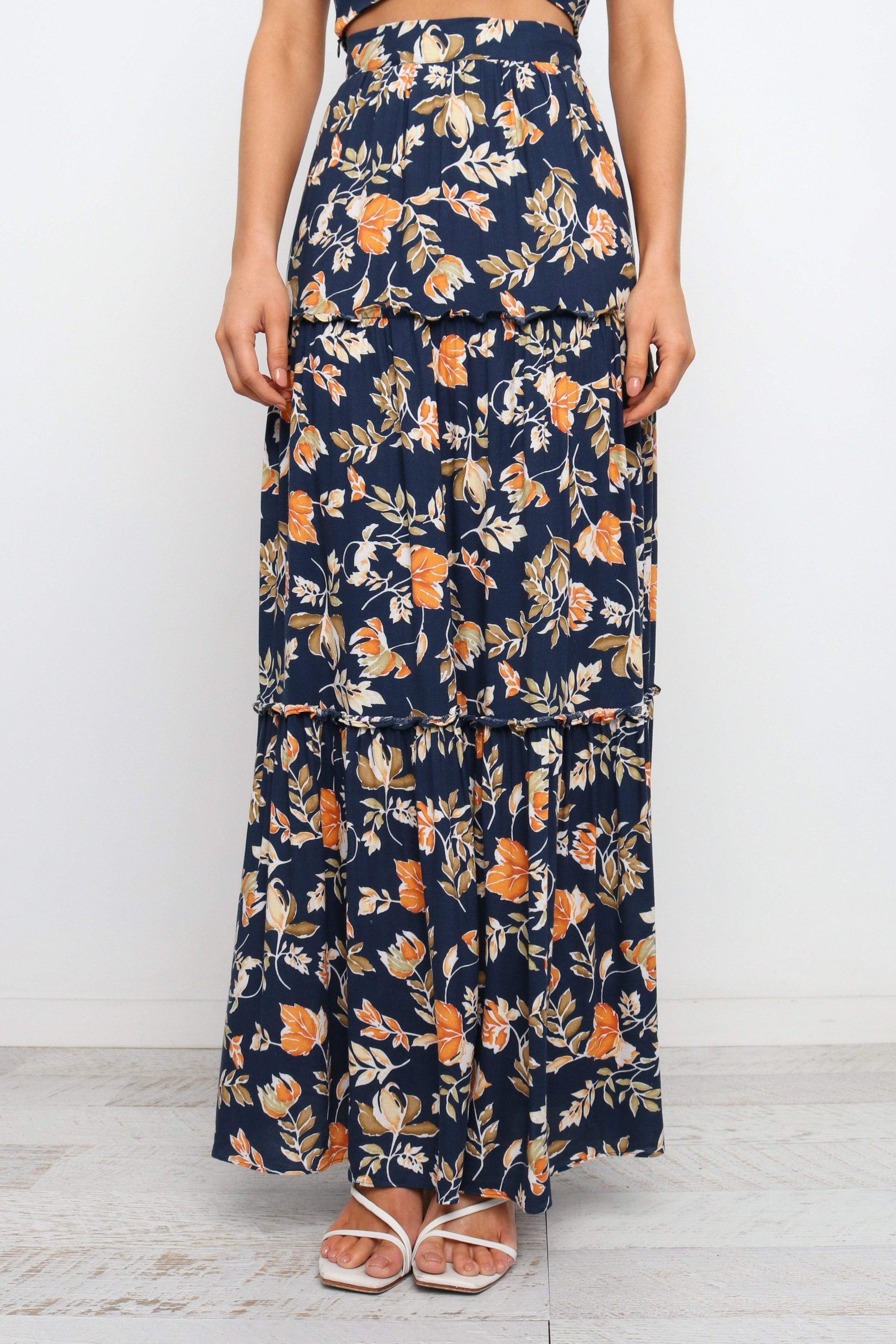 Deaville Skirt - Navy - Image 5