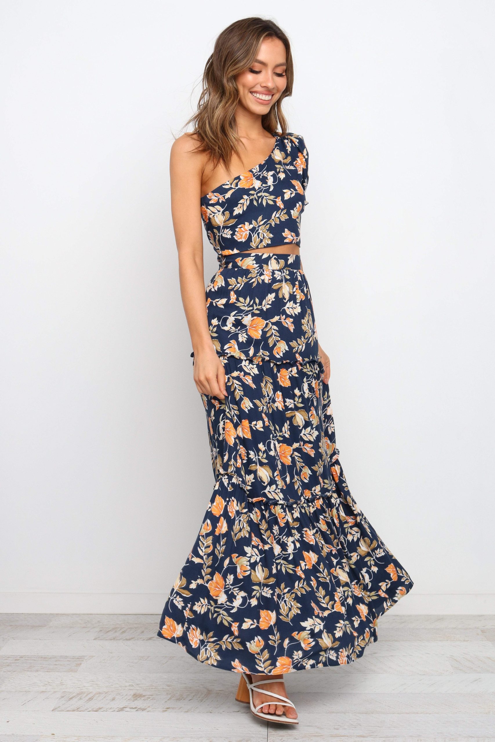 Deaville Skirt - Navy - Image 3