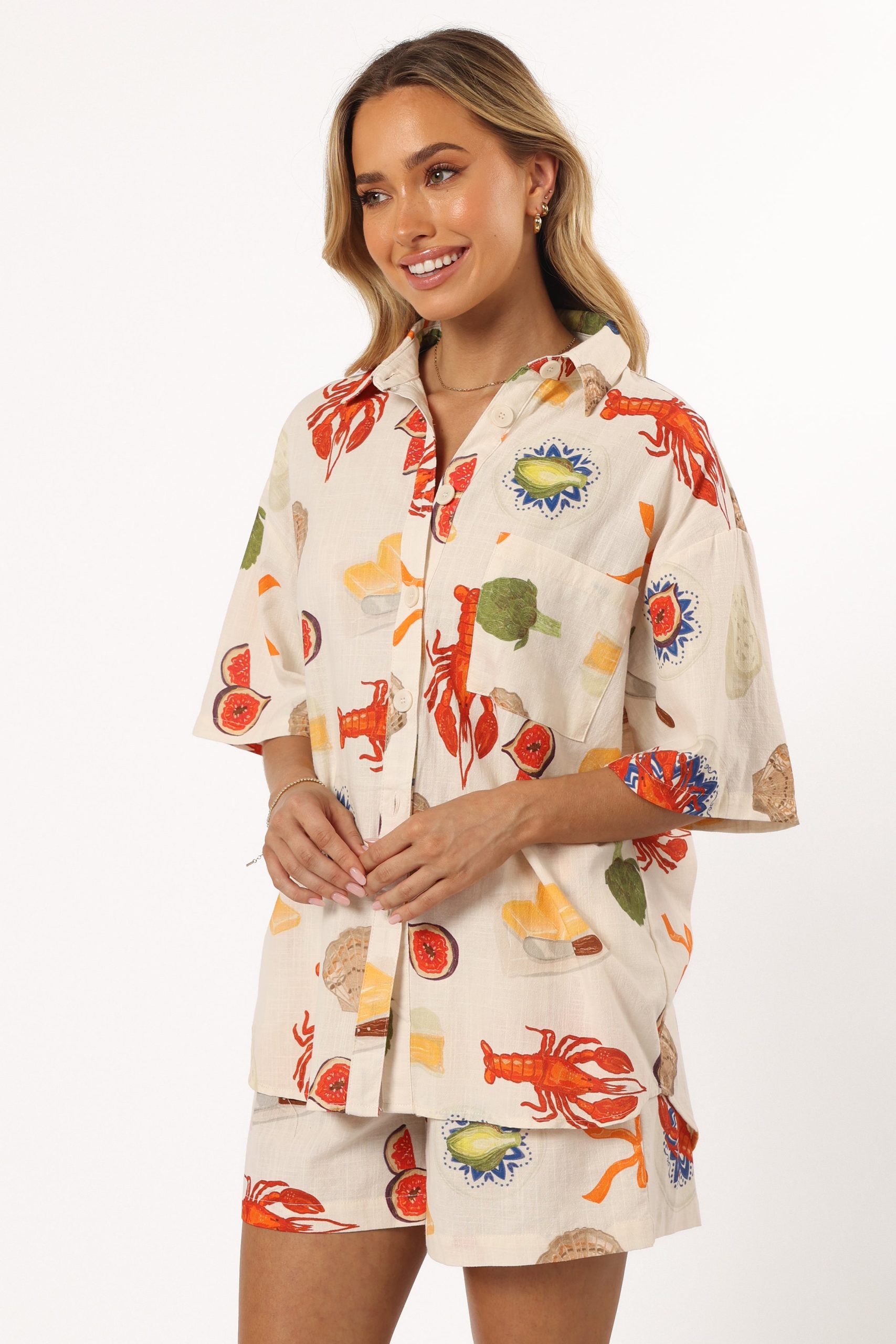 Hampton Short - Cream Multi - Image 5