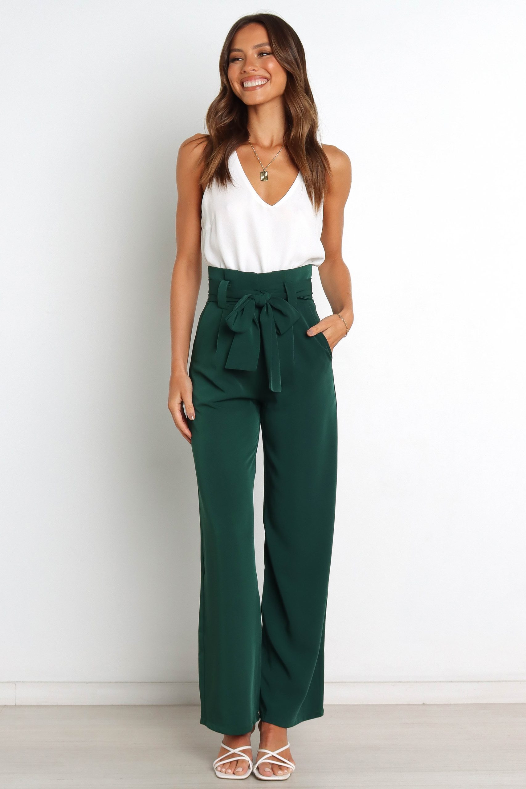 Kieran Pants - Emerald Green - Image 2